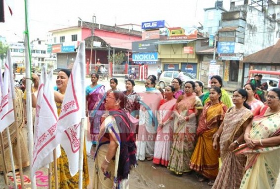 Crime against women spiked up in Tripura : Nari Samiti celebrates foundation day 